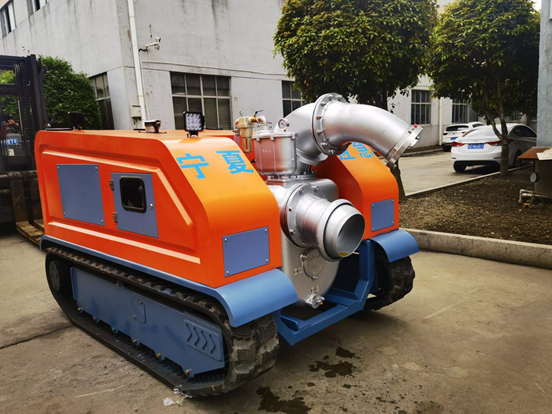 1000方自吸泵履帶式自行走式柴油機(jī)移動泵車