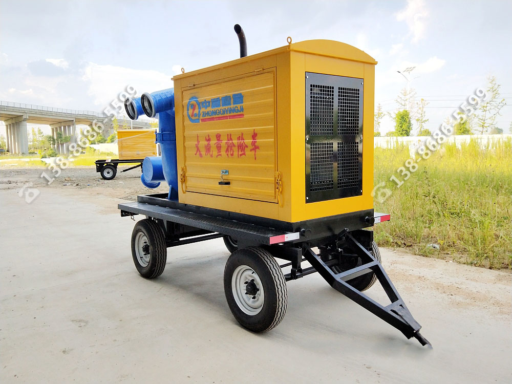 大流量節(jié)能拖掛式防洪搶險(xiǎn)泵站【1000m3/h】