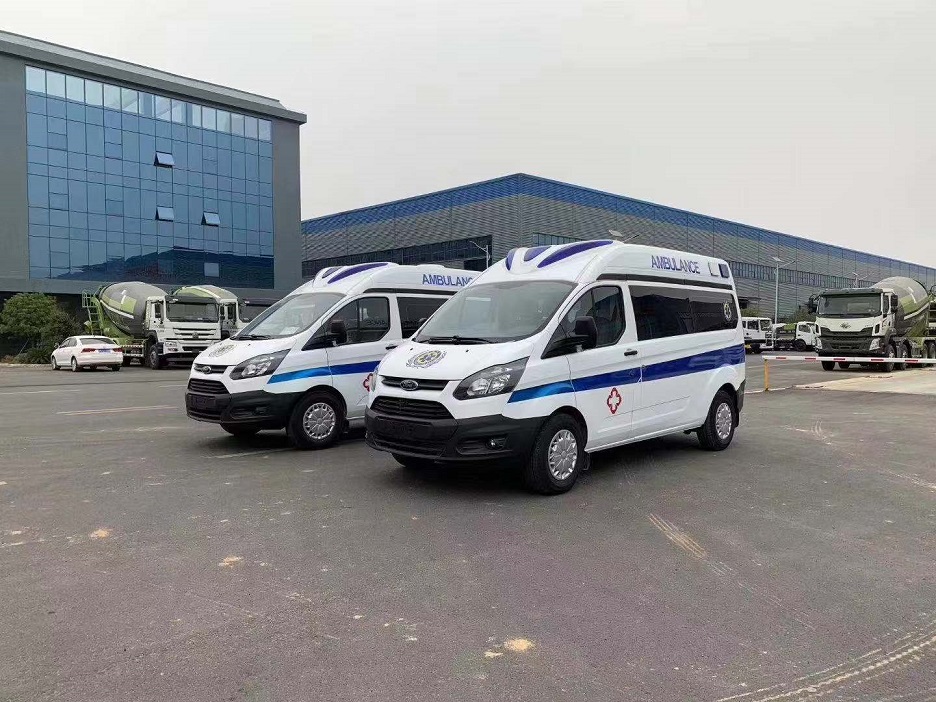 2臺福特V362救護車---發往河北醫療機構